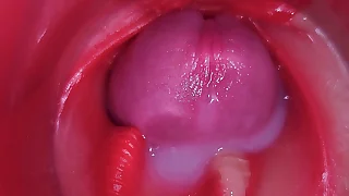 Shove around Cum roughly Vagina&period; Excellent Internal Camera&period; 4K